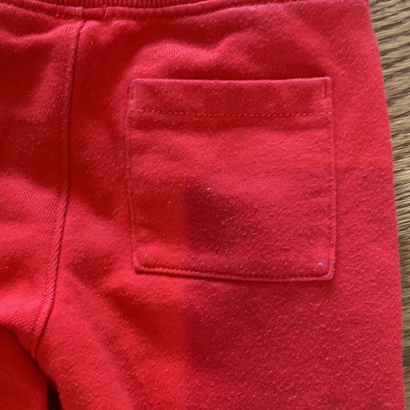 Janie and jack red joggers - Picture 4 of 5
